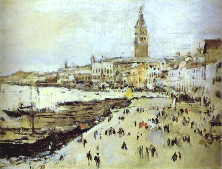 Seaside in Venice. Study